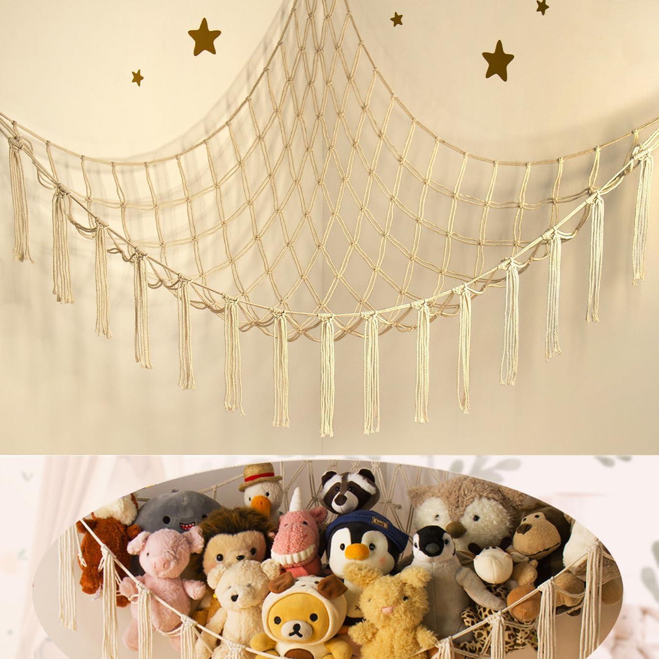 Mirolam Storage Hammock Net Beige