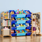 Mirolam Toy Storage Organizer Blue
