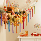 Mirolam Storage Hammock Net Rainbow