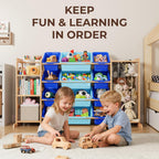 Mirolam Toy Storage Organizer Blue