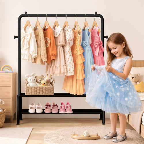 Mirolam Hanging Clothes Organizer Black