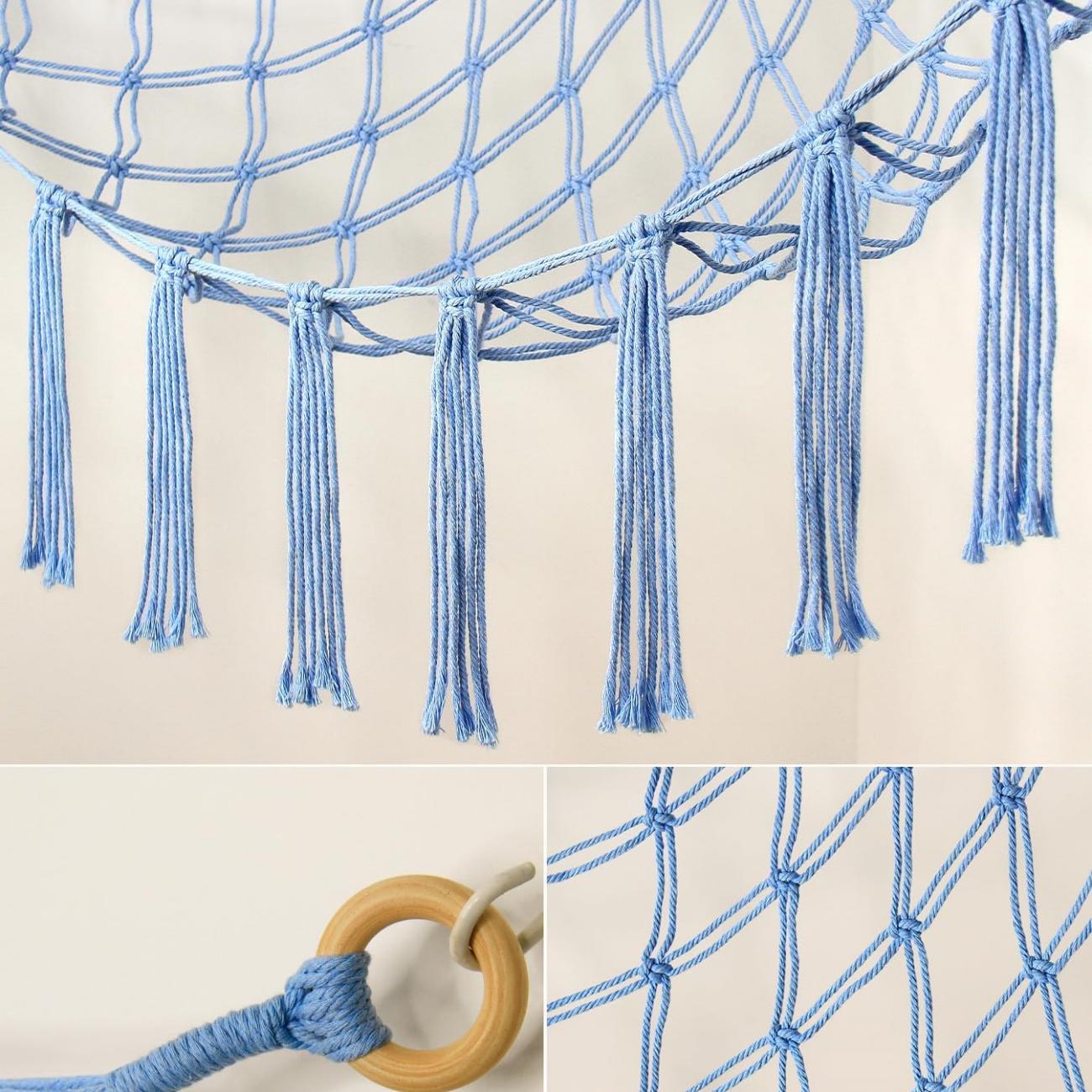 Mirolam Storage Hammock Net Blue