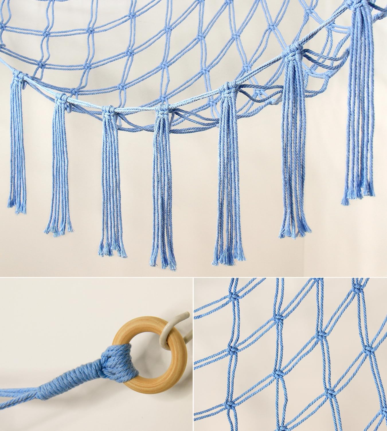 Mirolam Storage Hammock Net Blue
