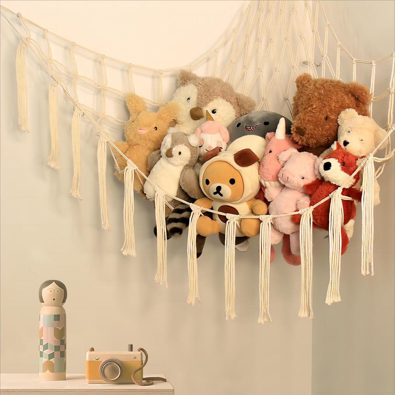 Mirolam Storage Hammock Net Beige
