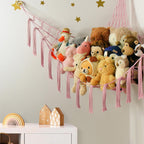 Mirolam Storage Hammock Net BabyPink