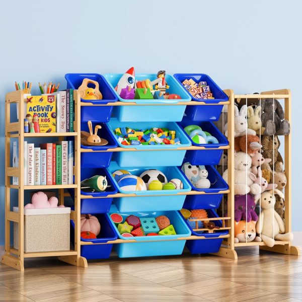 Mirolam Toy Storage Organizer – Blue