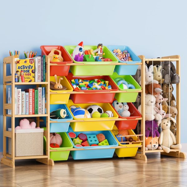 Mirolam Toy Storage Organizer – Rainbow